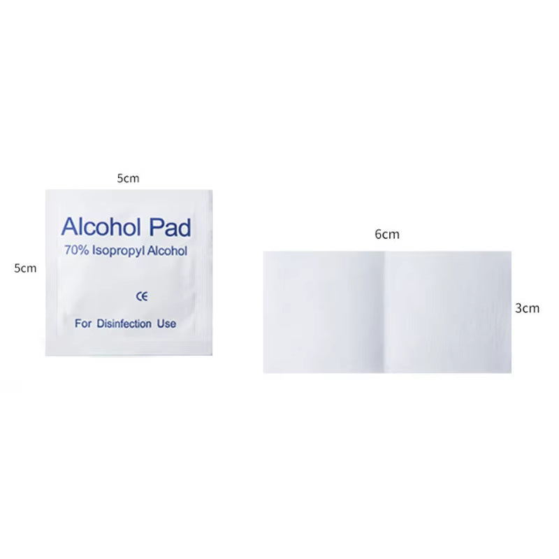 Disposable Alcohol Cotton Pads Disinfectant Pads Wipes for Cleaning Mobile Phone/Camera Screen Door Handle Alcohol Wipes Tablets