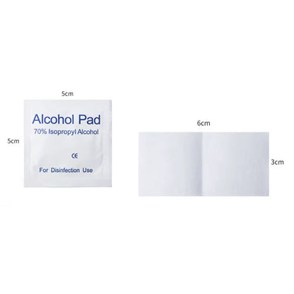 Disposable Alcohol Cotton Pads Disinfectant Pads Wipes for Cleaning Mobile Phone/Camera Screen Door Handle Alcohol Wipes Tablets